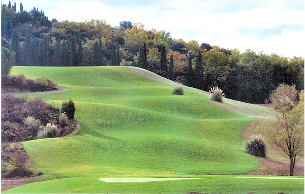 Aufnahme Bahn 18 Montain Course Castelfalfi